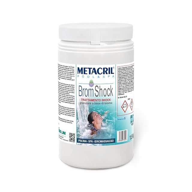 Metacril BromShock Bromgranulat im 1,5-Kilogramm-Gebinde für Becken und Spas
