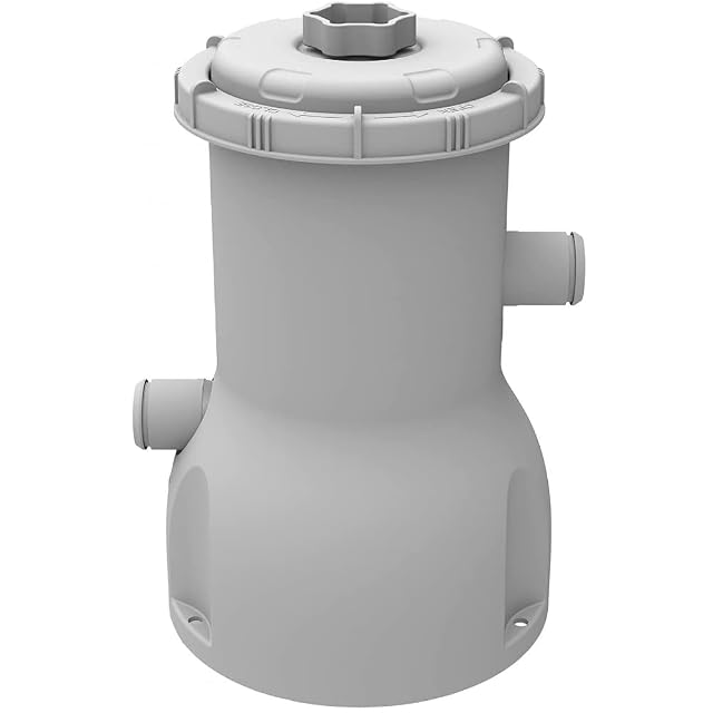 Jilong-Avenli-CleanPlus-Kartuschenfilterpumpe mit zwei Schläuchen und einer Kartusche der Größe 2