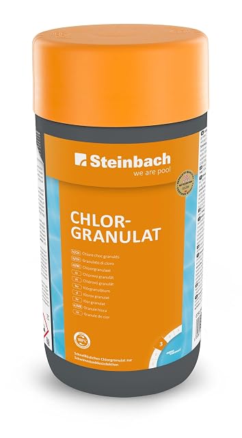 Steinbach schnell lösliches Chlorgranulat im Ein-Kilogramm-Gebinde