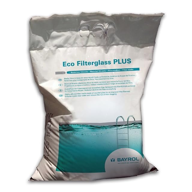 Duraol ECO Filterglass, fünfundzwanzig Kilogramm Recycling-Filterglas in 0,3 bis 1,0 Millimeter