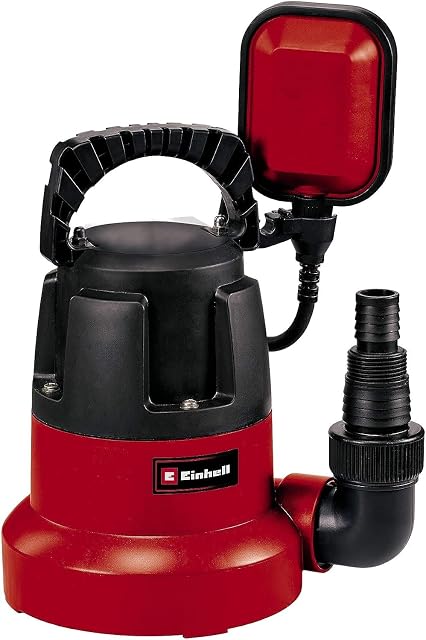 Einhell-GC-SP-3580-LL-Flachsaug-Tauchpumpe mit Tragegriff