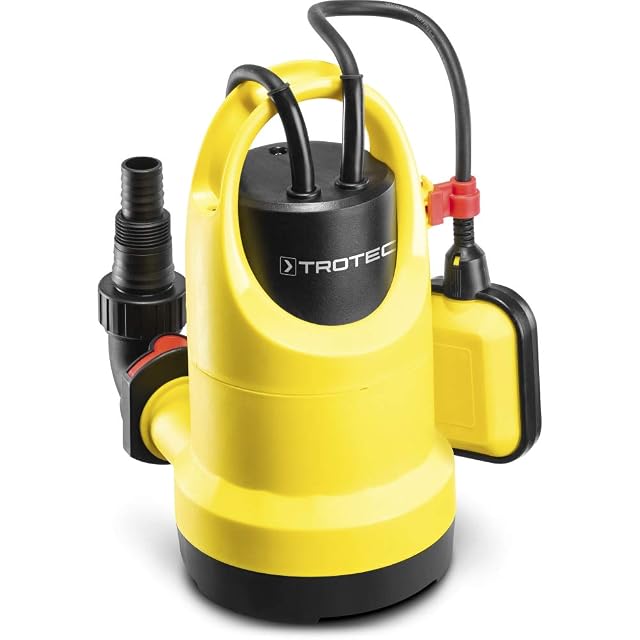 TROTEC-TWP-4006-E-Klarwasser-Tauchpumpe mit Schwimmerschalter