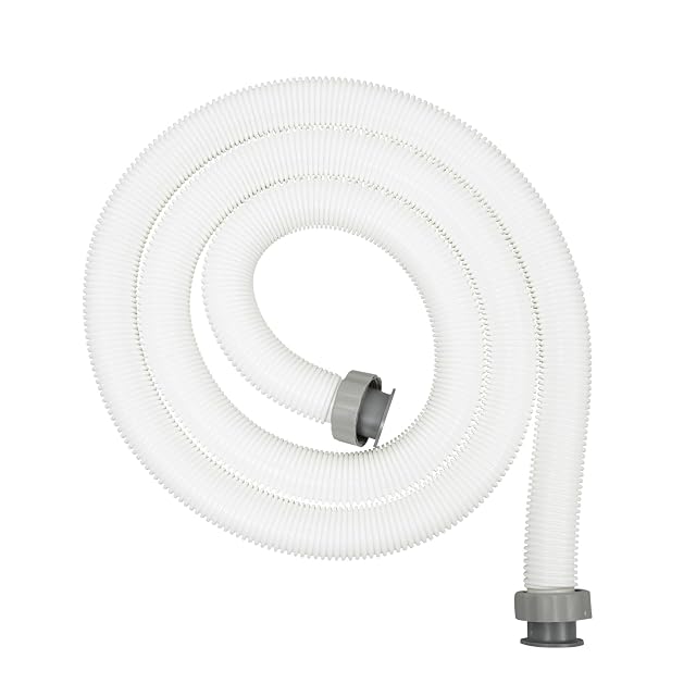 Bestway Universal-Poolschlauch von 300 cm Länge in 38 mm mit Schraubanschlüssen an beiden Enden