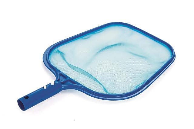Blauer Bestway Flowclear Oberflächenkescher-Kopf mit Netz