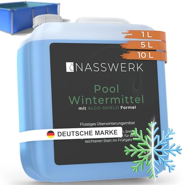 Fünf-Liter-Kanister NASSWERK flüssiges Wintermittel für Becken
