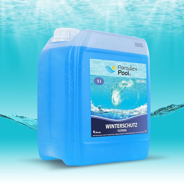 Fünf-Liter-Kanister schaumfreies Paradies Pool Winterschutzmittel